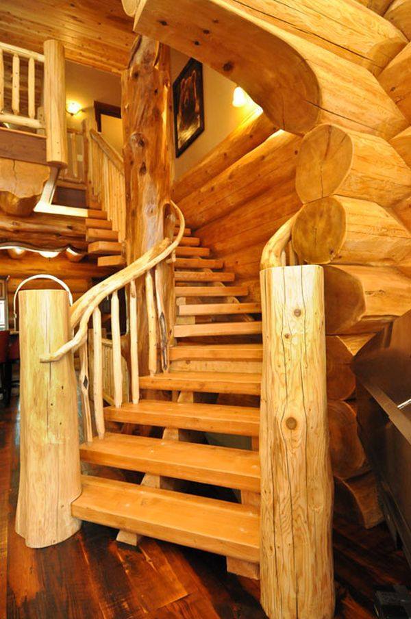 Several examples of beautiful staircases that will decorate a private home - My, Building, With your own hands, Interior, Project, Stairs, House, Dacha, beauty, Useful, Video, Longpost