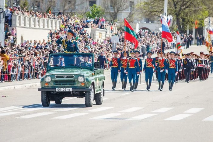 Transnistria. - My, The Great Patriotic War, Victory parade, Victory, May 9 - Victory Day, Transnistria, PMR, Tiraspol, Longpost