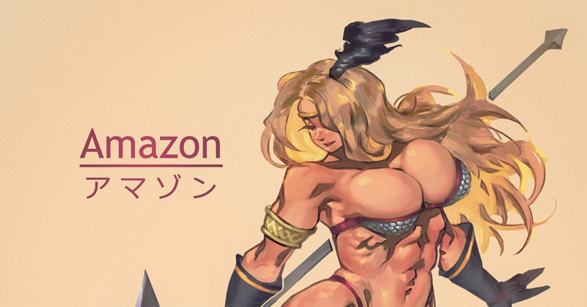 Amazon - NSFW, Muscleart, Dragons Crown, Games, Art