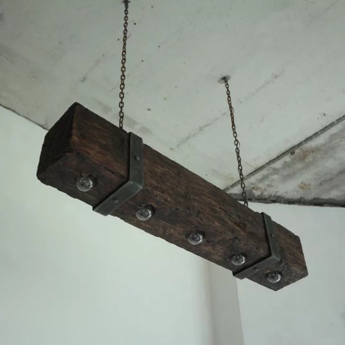 Made a lamp - My, Lamp, Iron, Forging, Woodworking, Loft, Longpost, Needlework without process