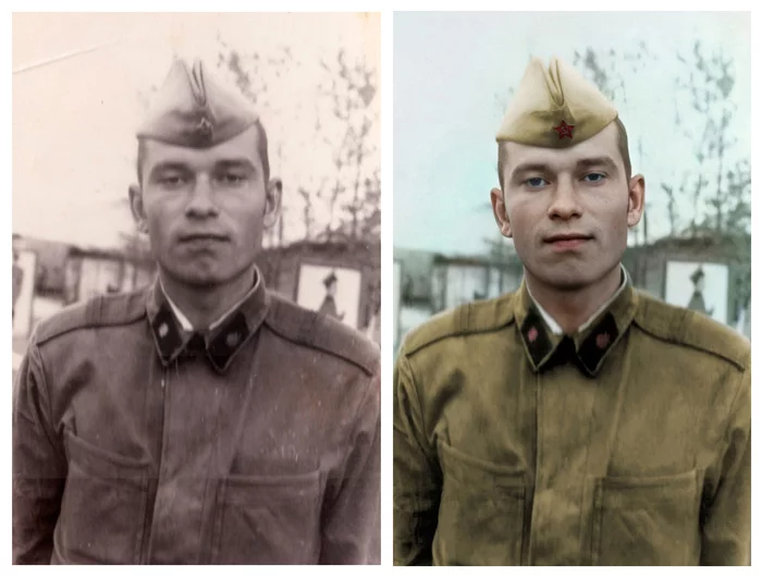 My coloration - My, The photo, Retouch, Colorization, Photo restoration, Photoshop, Longpost