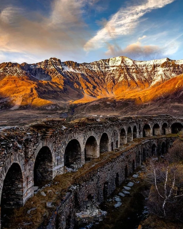 Mont Cenis, France / Mont Cenis, France - France, Italy, The mountains, Transition, The photo, , Alps