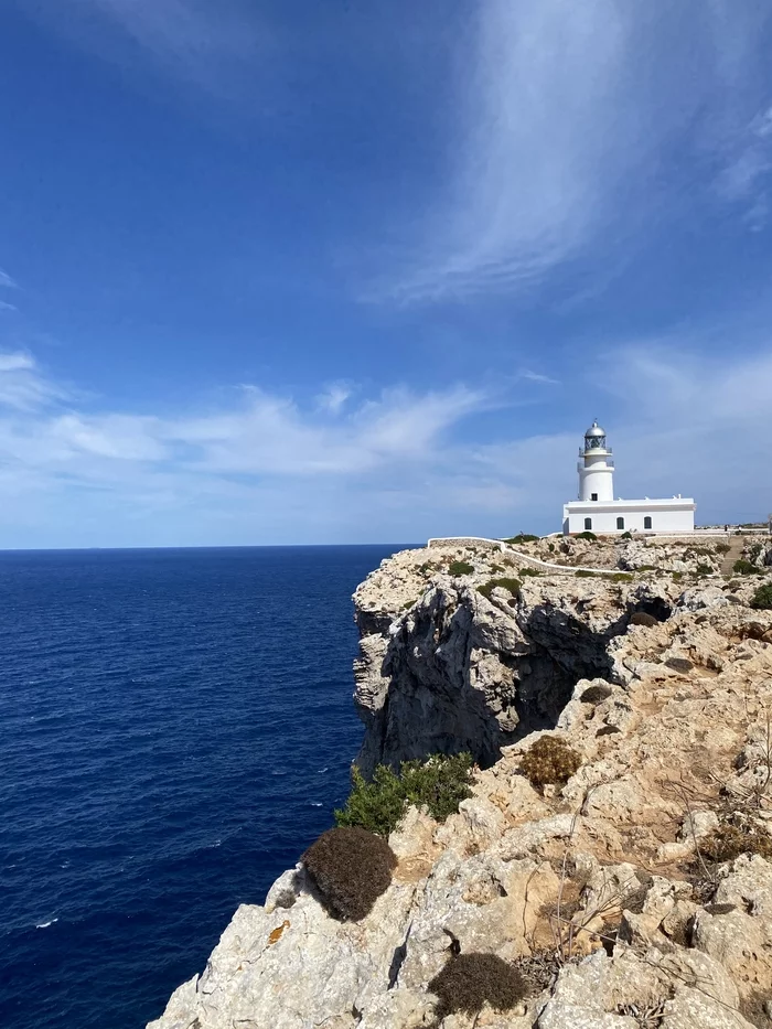 Menorca. - My, The photo, Mobile photography, Minorca, Lighthouse, I want criticism