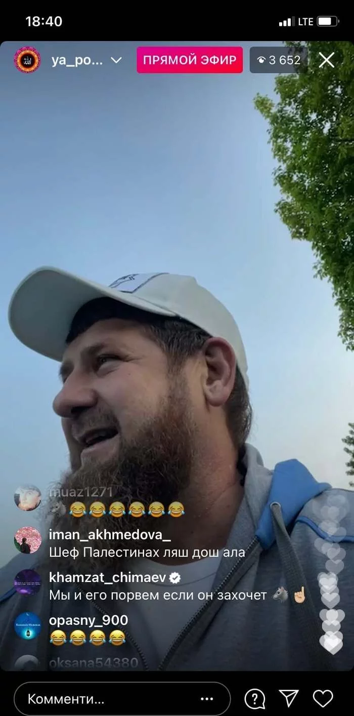 Kadyrov ran into Khabib live on Instagram - Ramzan Kadyrov, Politics, Khabib Nurmagomedov, Instagram, Ufc, Martial arts, Chechnya, Dagestan, Longpost