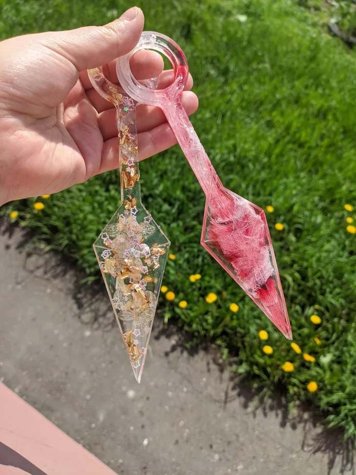 Epoxy resin kunai - My, Kunai, Epoxy resin