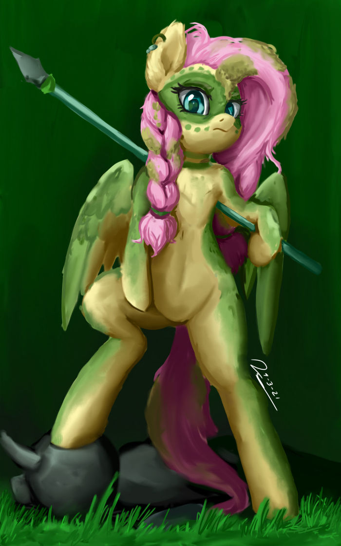   My Little Pony, Fluttershy, , -, Ponyart, Inowiseei