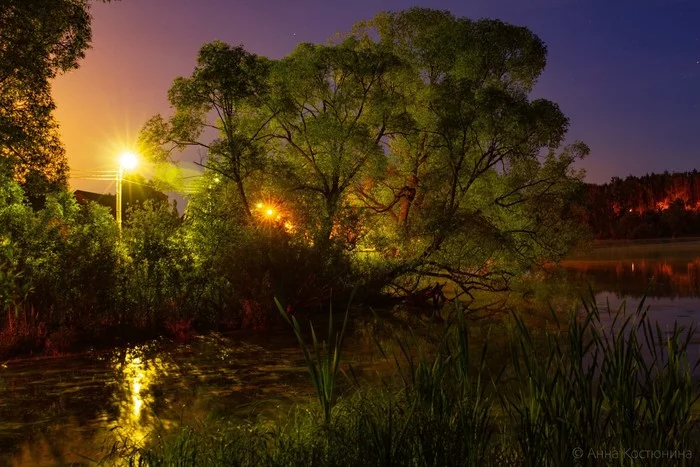 Summer night in the suburbs - My, The photo, Landscape, Nature