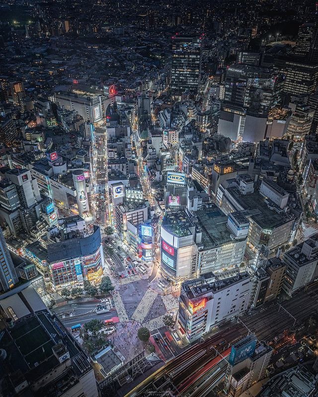 Night Japan - Night, Japan, Megapolis, Town, The photo, Longpost