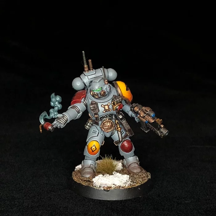 Пачечка инфильтры - Моё, Wh miniatures, Хобби, Арт, Space wolves, Adeptus Astartes, Длиннопост