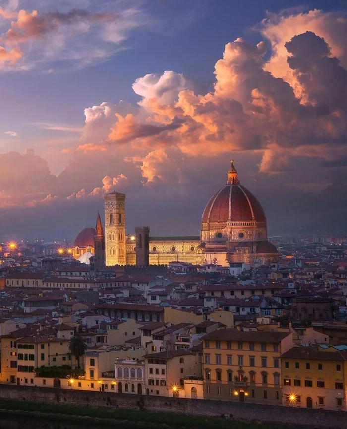 Florence, Italy - Florence, Italy, Europe, Town, The photo, Clouds