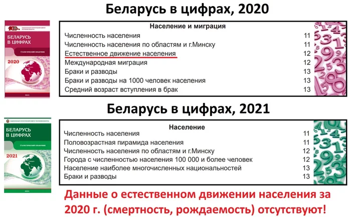 Belstat published a statistical compilation for 2020 with a delay of two months, but removed data on births and deaths from it - Republic of Belarus, Politics, Coronavirus, Mortality, Statistics, Longpost