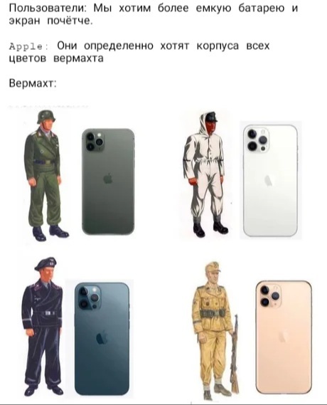 Zer Gut - Translation, Apple, Humor, Wehrmacht, Nazism, Consumption, iPhone, Company