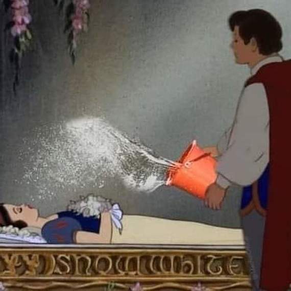 Alternative ending - Walt disney company, Snow White, Marasmus