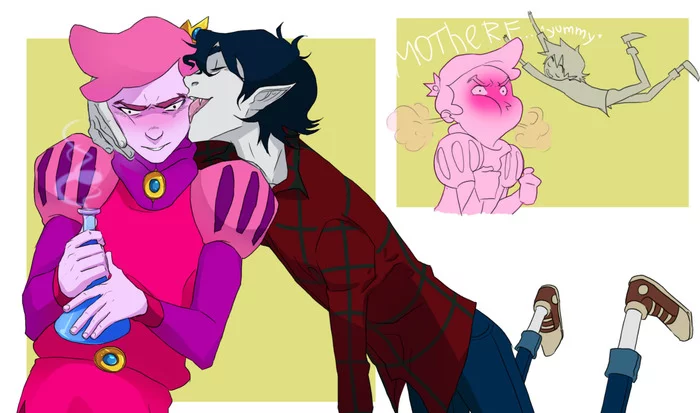 Yummy - Adventure Time, Prince Gambollah, Marshal Lee, Lick, Gays, LGBT