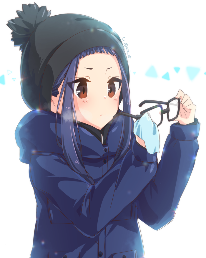 Oogaki Chiaki Anime Art, , Yuru camp, Chiaki Oogaki