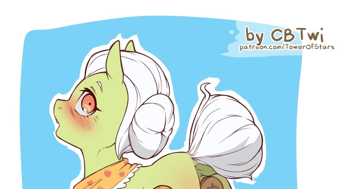 Granny - NSFW, Granny Smith, My little pony, MLP Explicit, MLP anatomically correct, , MLP Udder, Butt plug, Cbtwi