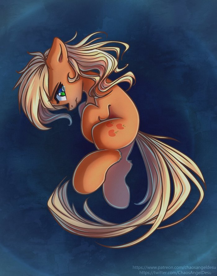   My Little Pony, Applejack, Ponyart, Chaosangeldesu
