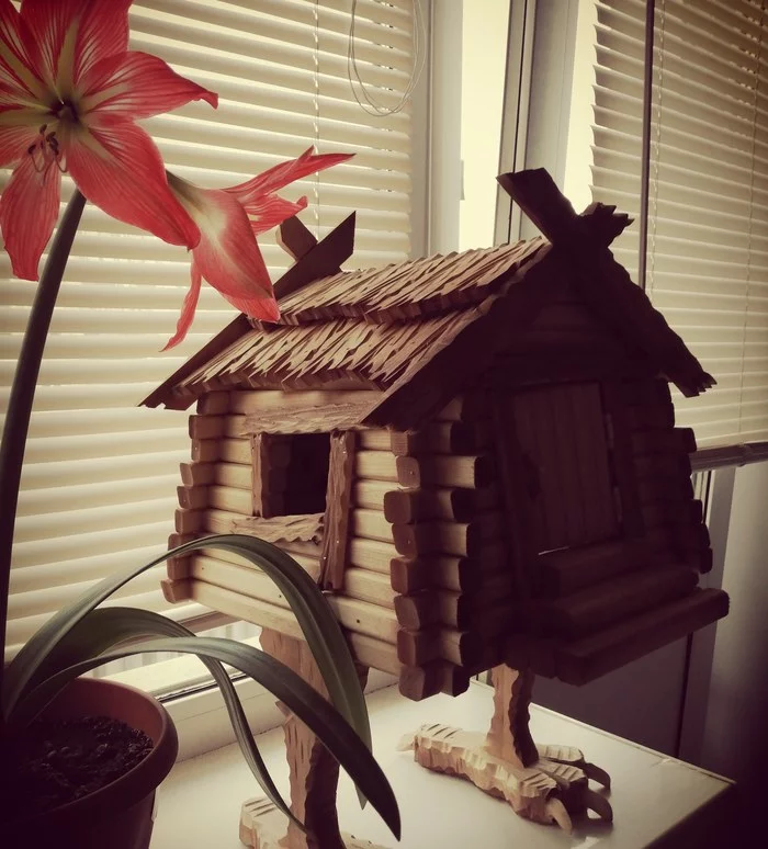 Hut - My, Hut, Tree, Woodworking, Polymer clay, Art, Jack, Characters (edit), Longpost