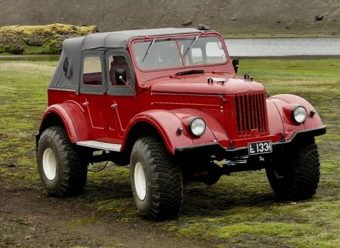 Jeep from Iceland put an American V8 under the hood of a GAZ-69A - Auto, Jeep, Jeepers, Iceland, The photo, Tuning, Gaz-69, Longpost