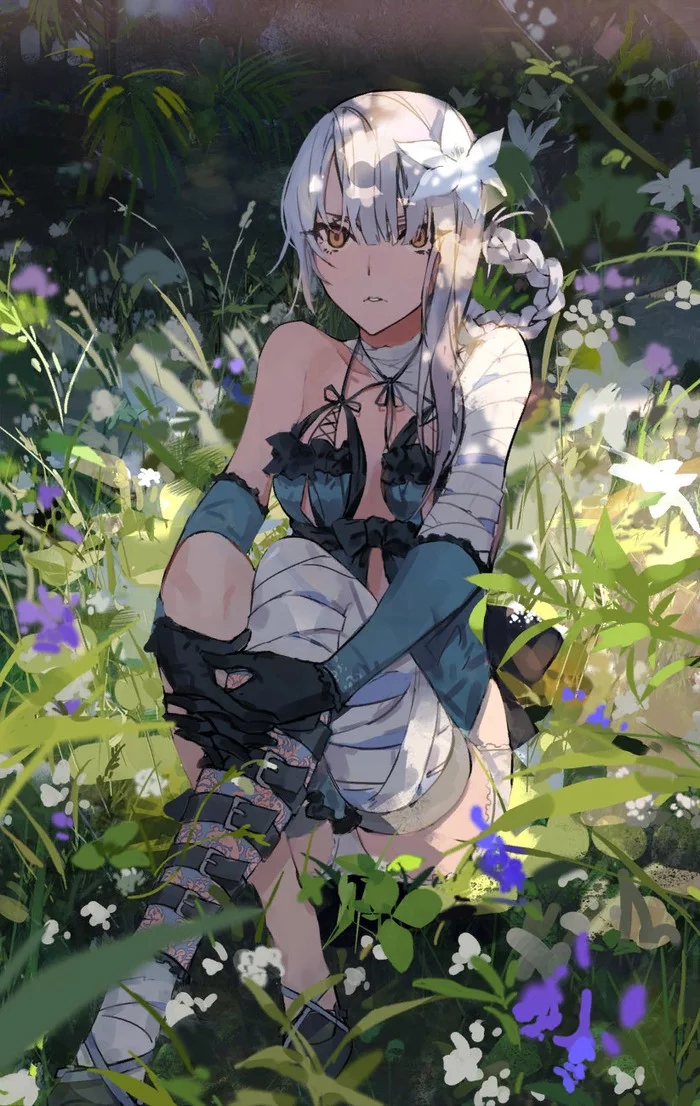 Kaine - NIER replicant, Kaine, Арт, Игры, Anime Art