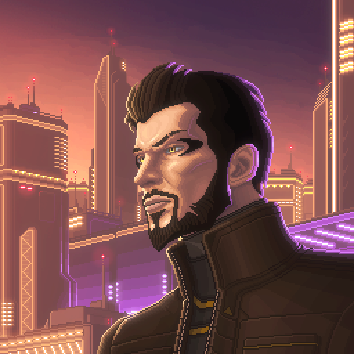 After so many years, I decided to draw one of my favorite characters again. - My, Cyberpunk, Deus Ex, Adam Jensen, Fan art