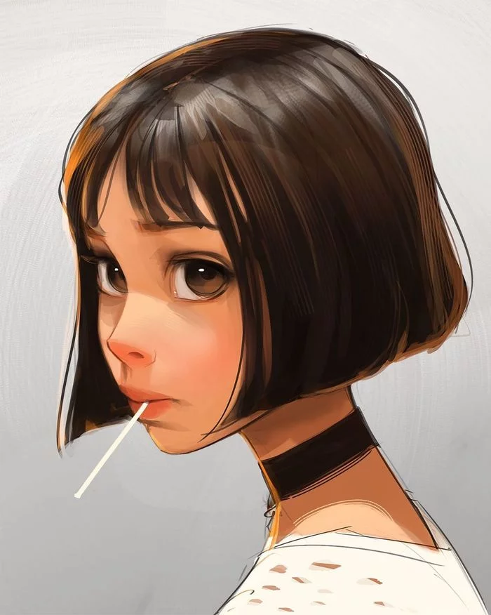 Matilda - Drawing, Movies, Leon, Matilda, Girls, Sam yang, Art