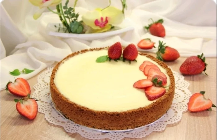 Cheesecake without baking - Recipe, Food, Healthy eating, Cake, Healthy lifestyle, Cheesecake, Dessert, Cooking