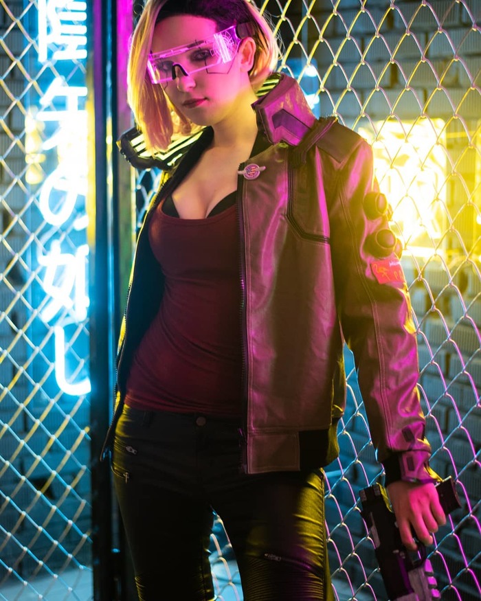 Cyberpunk 2077 V cosplay