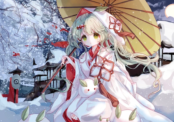   Hatsune Miku, Anime Art, Snow Miku, 