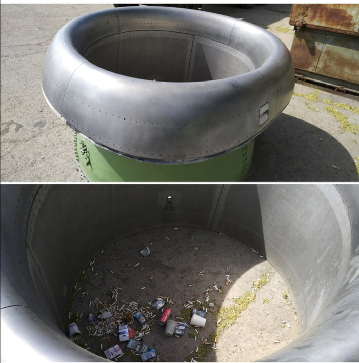 Самая обыкновенная пепельница авиатехников