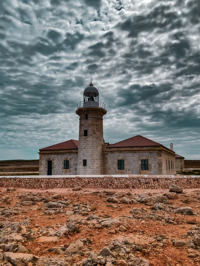 Spain. - My, Lighthouse, Minorca, Spain, Mobile photography