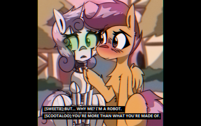      ? My Little Pony, Scootaloo, Sweetie Bot, Cnmbwjx