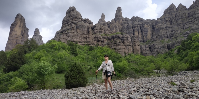 В заказнике Чильдухтарон Природа, Горы, Весна, Таджикистан, Длиннопост