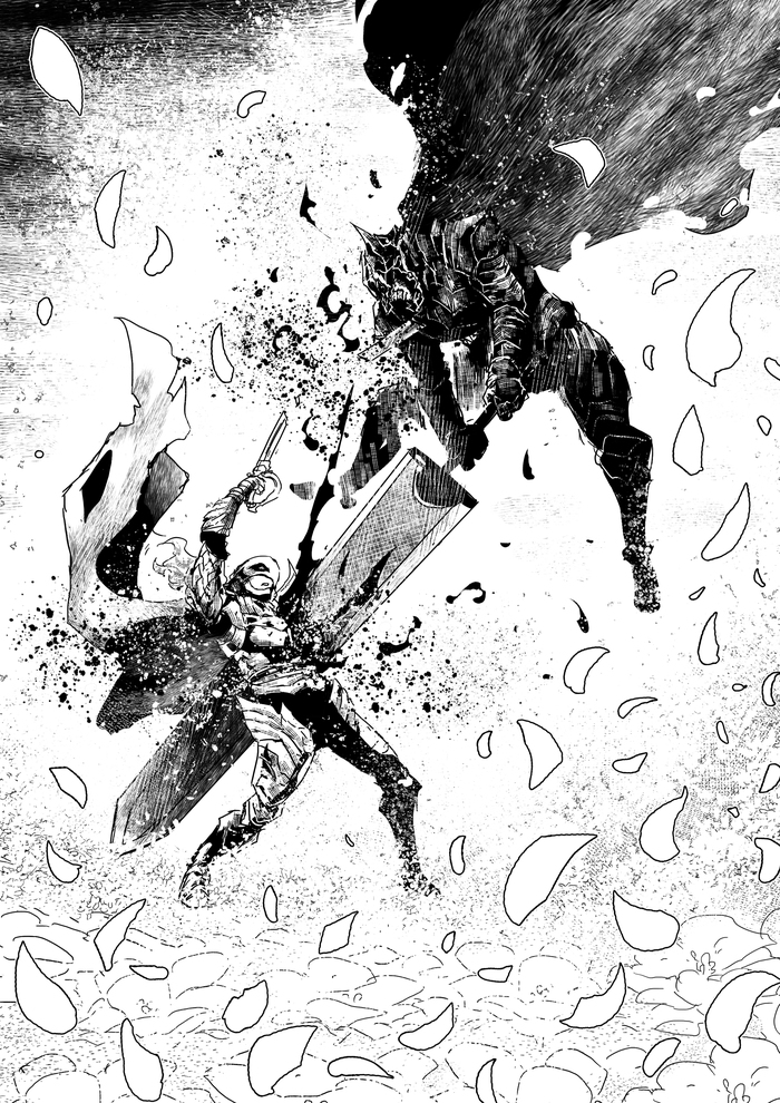 The end of dream , Anime Art, 