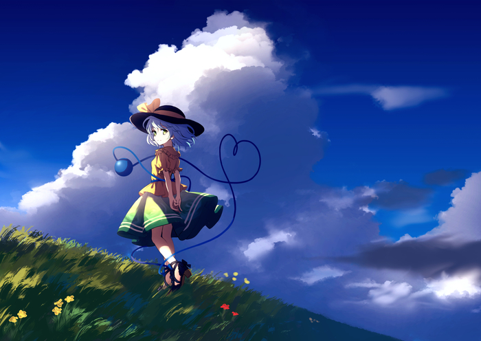 Touhou Art Touhou, Komeiji Koishi, Anime Art, , , , , Dise