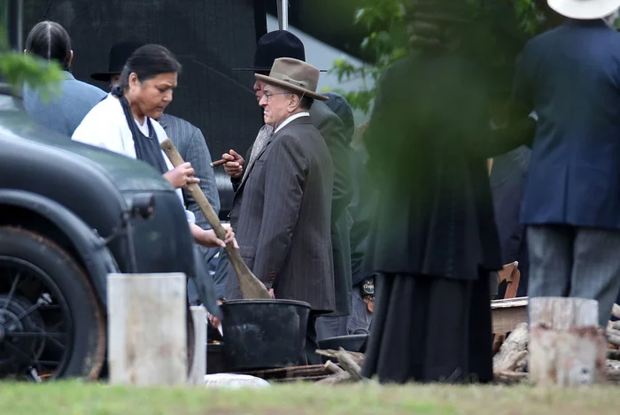 First shots of Robert De Niro on the set of The Flower Moon Killers - Robert DeNiro, Martin Scorsese, Movies, Actors and actresses, Photos from filming, Flower Moon Killers