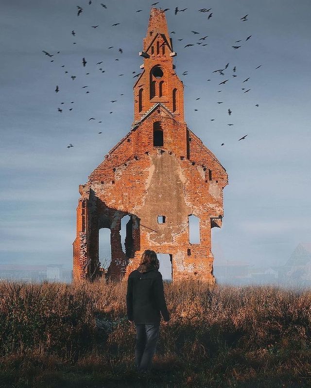 Oktyabrskoye village, Kaliningrad region - Kaliningrad region, Church, The photo