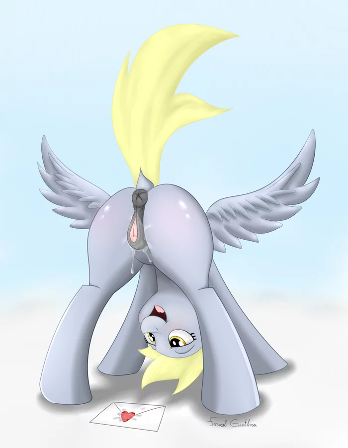 Letter for you! - NSFW, My little pony, Derpy hooves, MLP Explicit, MLP anatomically correct