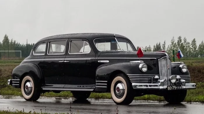 A rare 1948 limousine put up for sale for a record amount of 57 million rubles - Rarity, Limousine, Moscow, Million, Retro, Retro car, Millions