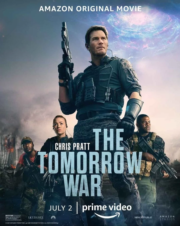 Trailer for the sci-fi action movie Future War starring Chris Pratt - Chris Pratt, Fantasy, Trailer, Aliens, Video, Longpost
