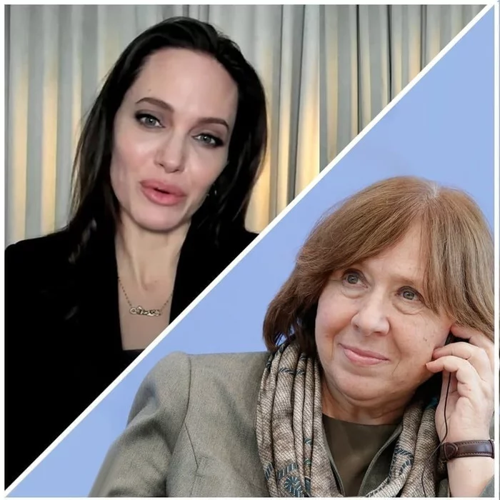 Svetlana Aleksievich and Angelina Jolie discussed the situation in Belarus... - Angelina Jolie, Svetlana Alexievich, Amnesty international, Republic of Belarus