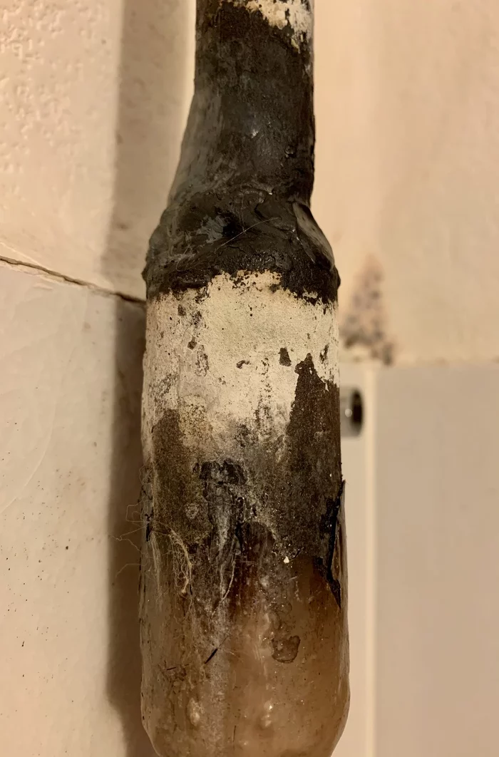 Something happened out of the blue... - My, Housing and communal services, Repair, Riser, Welding, Gratitude, Longpost