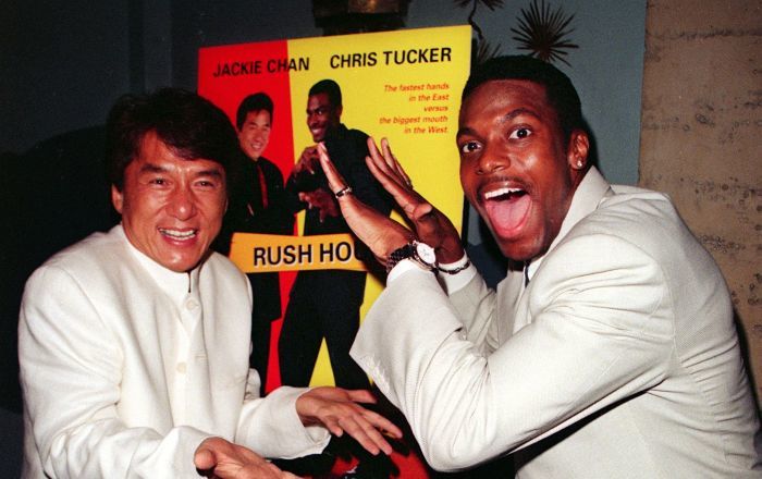 A Little Bit of Nostalgia 33: Behind the scenes Rush Hour - Rush hour, Jackie Chan, Chris Tucker, Actors and actresses, Movies, Behind the scenes, Photos from filming, Longpost