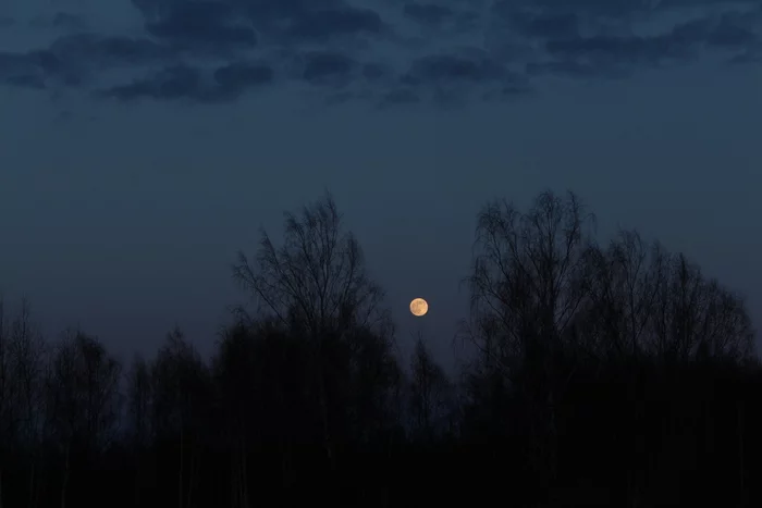 Полная луна апреля... - Моё, Луна, Полнолуние, В ночь на полнолуние