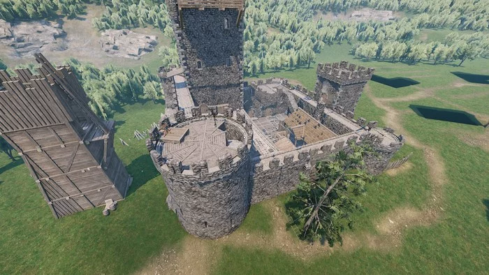 Siege of the Castle in Mordhau - My, Mordhau, Computer games, Event, Battle