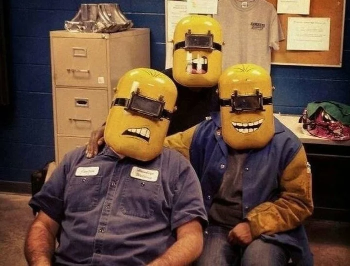 Welder's Day. - Welding, Work, Professional holiday, Repeat, Minions