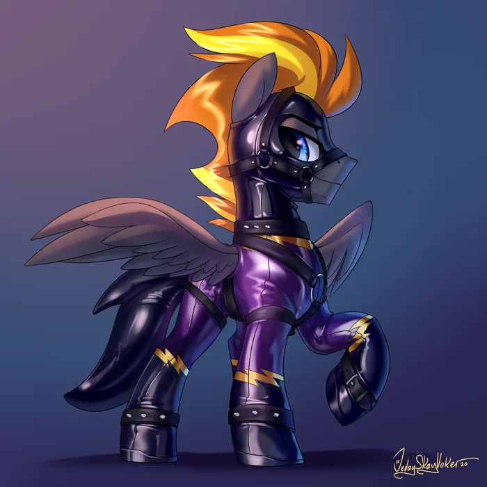 New form - My little pony, Original character, Shadowbolts, Latex, Jedayskayvoker