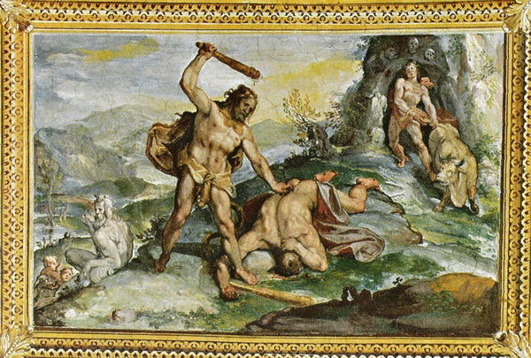 With what tool did Cain kill Abel? - Old Testament, Death, Bible, Story, Art, Longpost, Religion, Negative