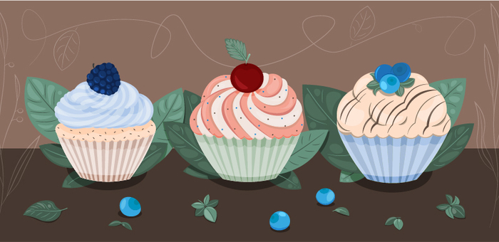 Фейковые пирожные