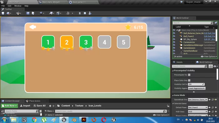 My first Unity game - My, Unity, Unreal Engine 4, Video, GIF, Longpost